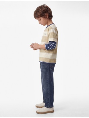 Koton Pamuklu Cepli Rahat Kesim Balon Form Denim Pantolon