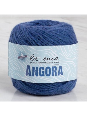 EstoreBox La Mia Angora 50GR Lacivert El Örgü Ipi - L129-33803
