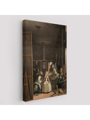 Uslucan Alışveriş Las Meninas-Diego Velázquez Klasik Sanat Kanvas TABLO-5243