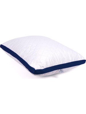EstoreBox Klimalı Yastık 50X70 cm - Hava Sirkülasyonlu Kapitone Mikrofiber Dış 850 gr Silikon Dolgulu O