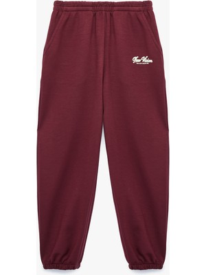 Koton Viskon Karışımlı Baskılı Jogger Eşofman Altı