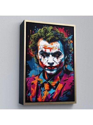 Uslucan Alışveriş Ahşap Çerçeveli Joker TABLOSU-7937