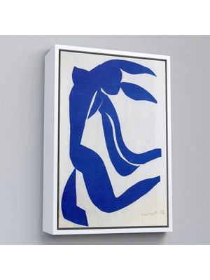 Uslucan Alışveriş Ahşap Çerçeveli Henri Matisse - Akan Saçlar Tablosu - The Flowing HAIR-7437