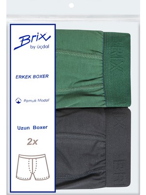 Brix Modal Erkek 2'li Boxer Xl (4'li Paket)