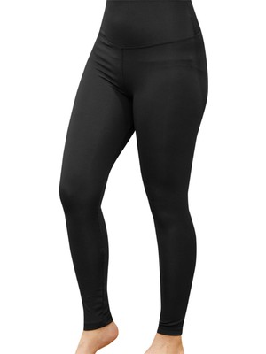 Athforce Kadın Uzun Basic Sporcu Tayt Siyah S (2'li Paket)
