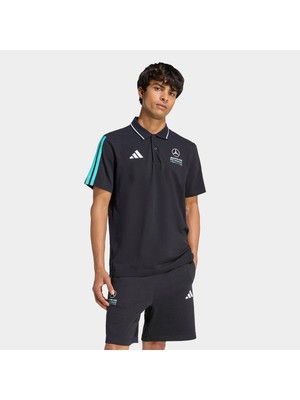 Adidas Mercedes-Amg Petronas F1 Erkek Siyah Polo T-Shirt.-