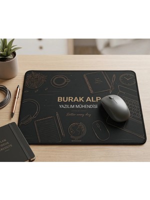 Kişiye Özel Minimalist Şık Mousepad (18X22)