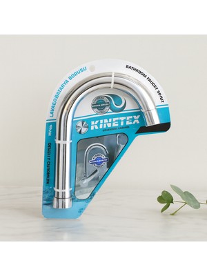 Lavabo Batarya Borusu (Krom Kaplama, Süzgeçli Uç)