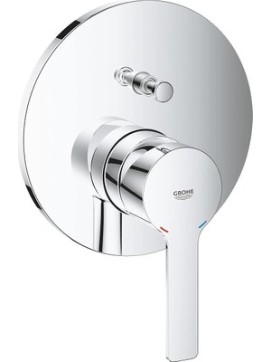 Hansgrohe Grohe Doğrusal | Duş ve Duş Sistemleri - Tek Kollu Küvet Bataryası | Rapido Smartbox Için | Krom | 2