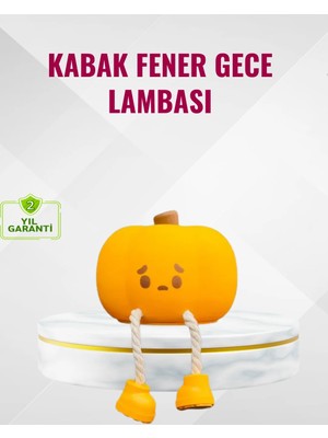 Silikon Pumpkin Night Light Telefon Tutuculu LED Lamba