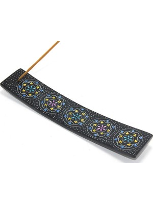 Obsidian Taşı Kayık Tütsülük KSK2223