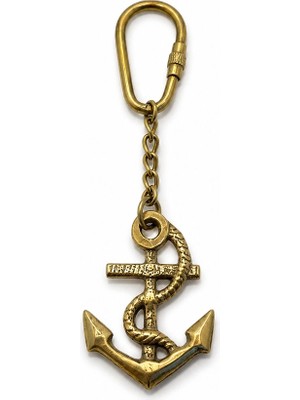 Pirinç Çapa Anahtarlık NI7420