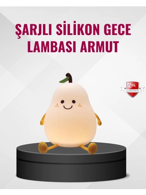 Armut Gece Lambası USB Şarjlı Ayarlanabilir LED Işık