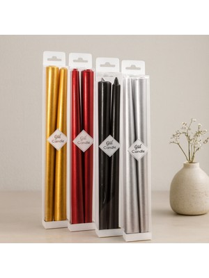 Yaldız Şamdan Mum 2'li 70MM