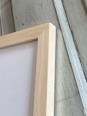 Ahşap Çerçeveli Tablo Doğal Çam Ağacı Ahsap Resim Çercevesi Doğal Ahsap Rengi Ile Fotograf, Resim Kolajları, Duvar Galerisi Dekoru Cercevesi (21X30)