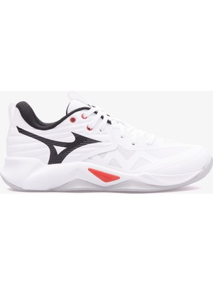 Mizuno Wave Momentum Pro Unisex Beyaz Voleybol Ayakkabısı.-
