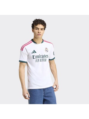 Adidas Real Madrid 26/27 Iç Saha Erkek Beyaz Forma.-
