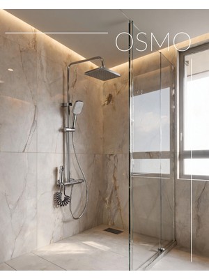 ACAR SU ARMATÜRLERİ Osmo Piano Banyo Bataryası ve Duş Sistemi Acar 24.04.200