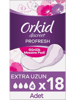 Misda Store Mesane Pedi Ekstra Uzun Süper Ekonomik Paket 18 Adet Ped