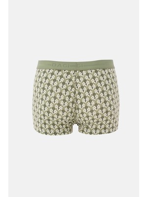 Dagi Haki 5210 Desenli Pamuk Boxer