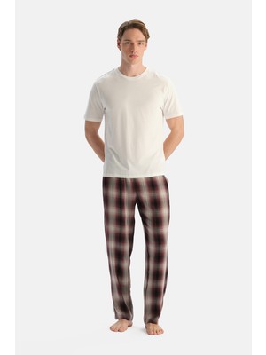 Dagi Multicolor Ekoseli Dokuma Pantolon