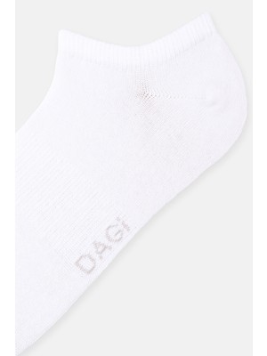 Dagi Beyaz Kadın 2 Li Spor Çorap