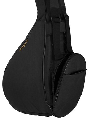 Misda Store 03 Serisi Kısa Sap Bağlama Saz Çantası, Siyah