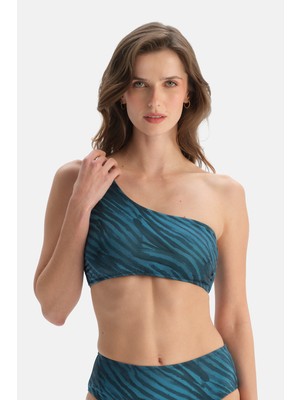 Dagi Multicolor Tek Omuz Bikini Üst