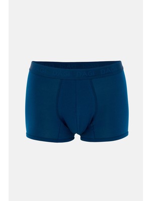 Dagi Lacivert 4210 Desenli Micro Modal Boxer