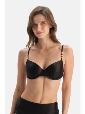 Dagi Siyah Kaplı Bikini Üst