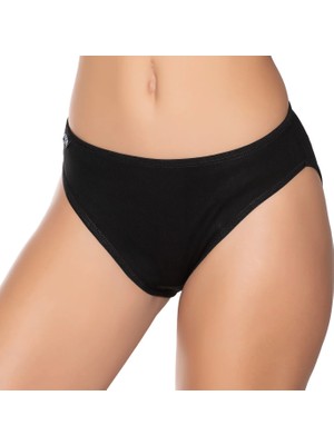 Gümüş 6001 12'li Kadın Ribana Düz Biye Bikini