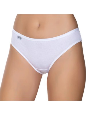 Gümüş 6001 12'li Kadın Ribana Düz Biye Bikini