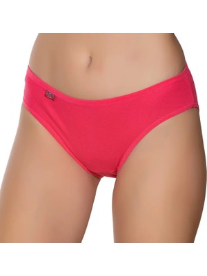 Gümüş 6001 12'li Kadın Ribana Düz Biye Bikini