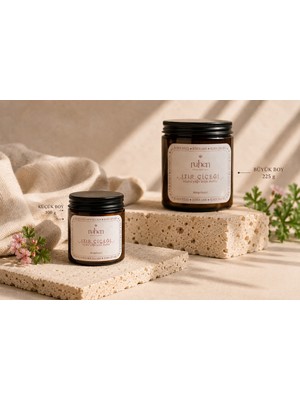 Ruhen Aromatherapy Itır Çiçeği Soyalı Mum