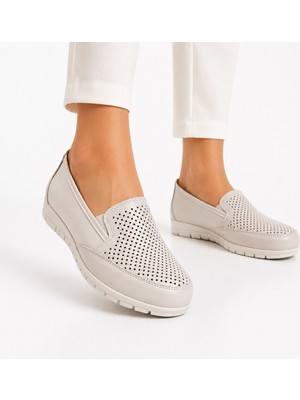 Universal Emil Shoes Içi Hakiki Deri Yazlık Taban Tam Ortopedik Topuk Jelli Siyah Anne Ayakkabısı