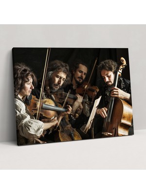 Popcasso Caravaggio Tarzı Kanvas Tablo / Duvar Sanatı
