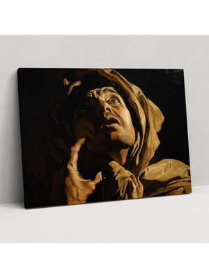Popcasso Caravaggio Stili Kanvas Tablo