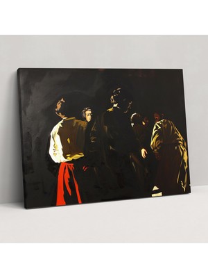 Popcasso Caravaggio Tarzı Kanvas Tablo