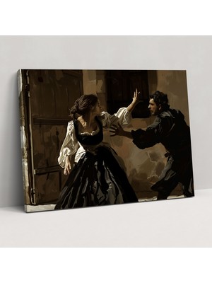 Popcasso Caravaggio Tarzı Dekoratif Kanvas Tablo