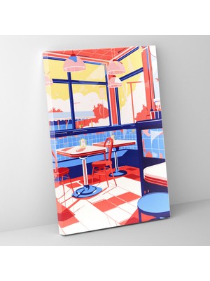 Popcasso Pop Sanat Temalı Klasik Kanvas Tablo