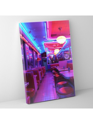 Popcasso Retro Duvar Sanatı Klasik Pop Sanatı Kanvas Tablo