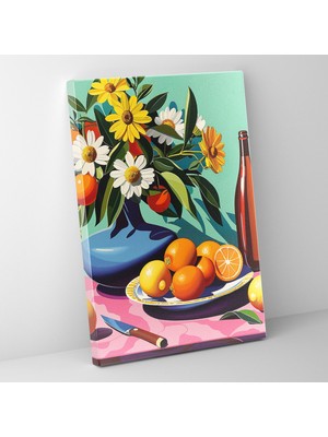 Popcasso Manzara Doğa Klasik ve Popart Kanvas Tablo
