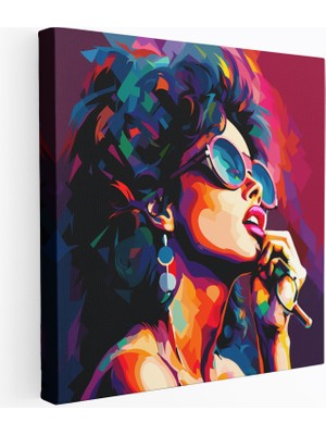 Popcasso Pop Art Tarzı Kanvas Tablo