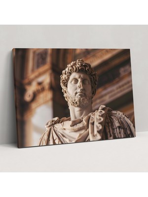 Popcasso Roma Imparatoru Klasik Tema Kanvas Tablo