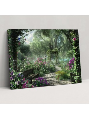 Popcasso Monet Tarzı Dekoratif Kanvas Tablo