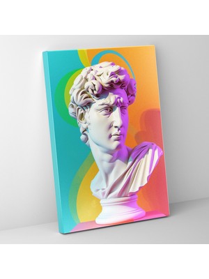 Popcasso Klasik Popart Temalı Kanvas Tablo