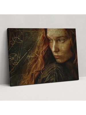 Popcasso Da Vinci Tarzında Sanat Eseri Kanvas Tablo