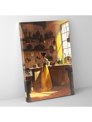 Popcasso Johannes Vermeer Temalı Kanvas Duvar Tablosu