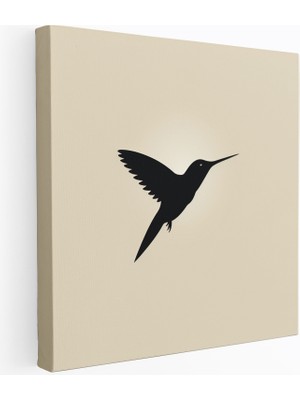 Popcasso Minimalist Kuş Kanadı Dekoratif Kanvas Tablo