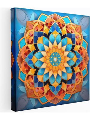 Popcasso Kutsal Kur’an Temalı Geometrik Kanvas Tablo